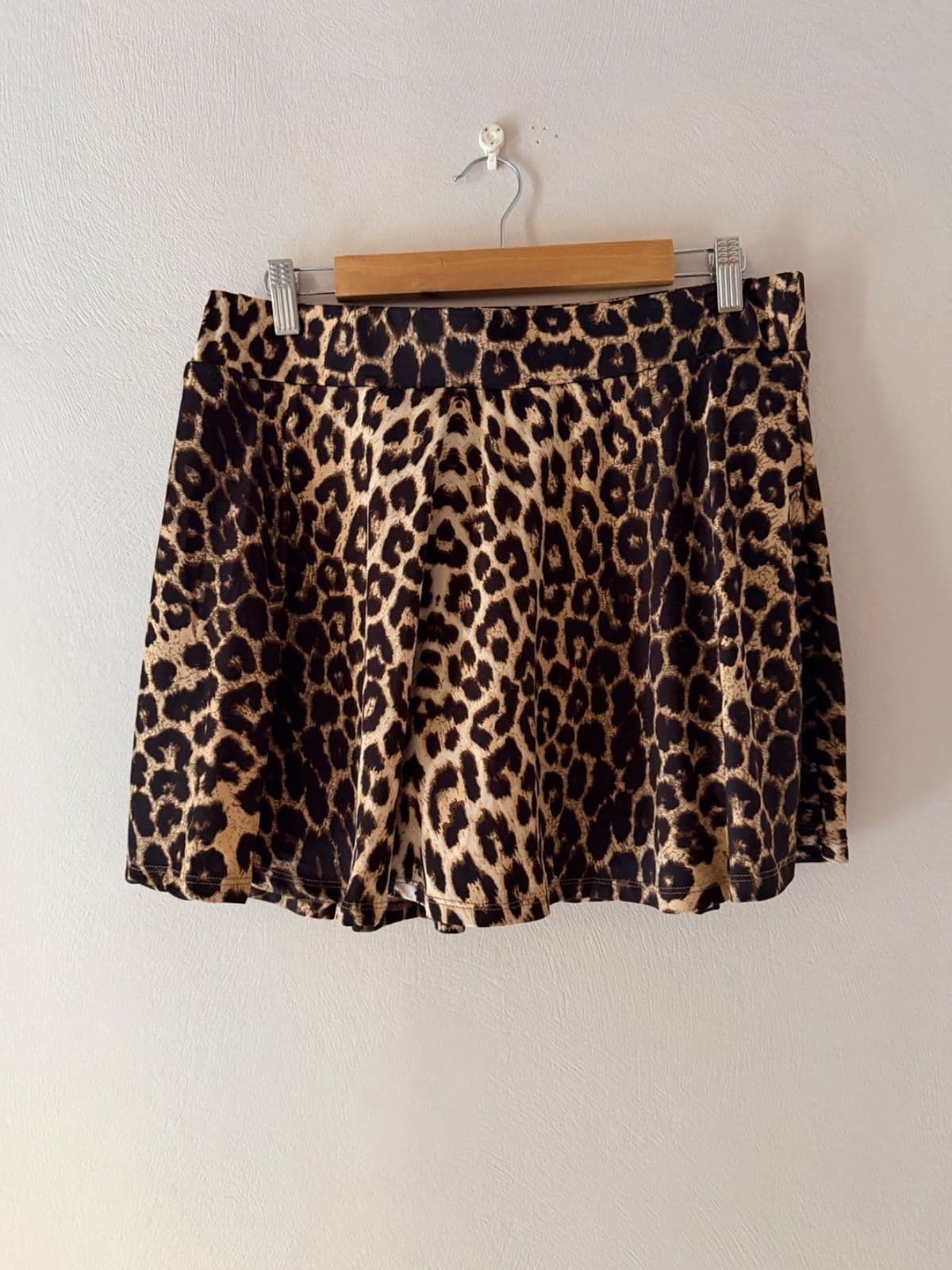 Animal print skorts