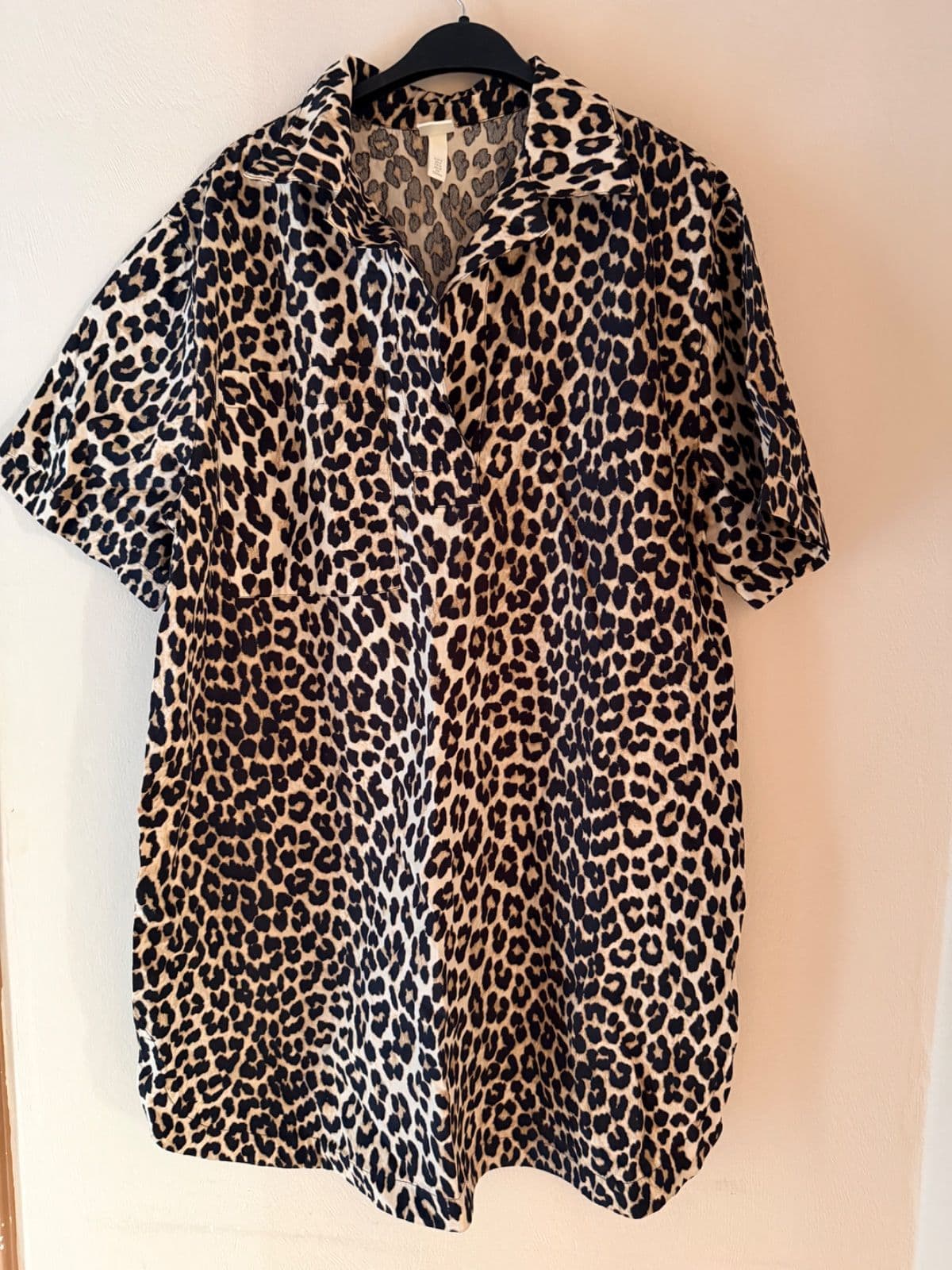 Animal print dress