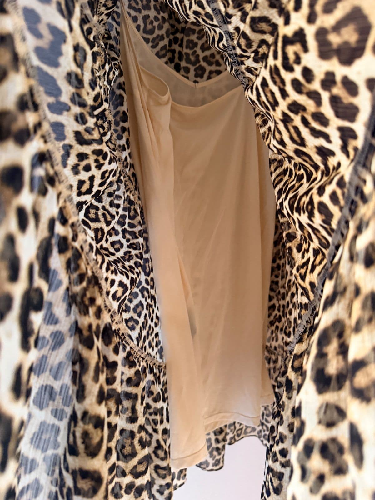 Animal print dress