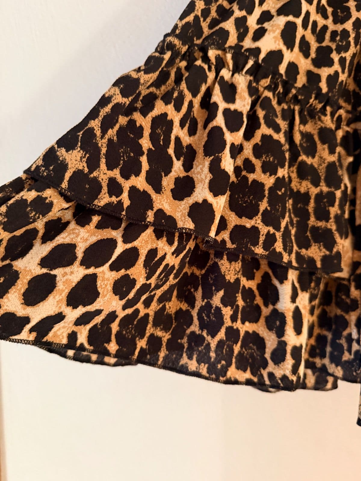 Animal print skirt