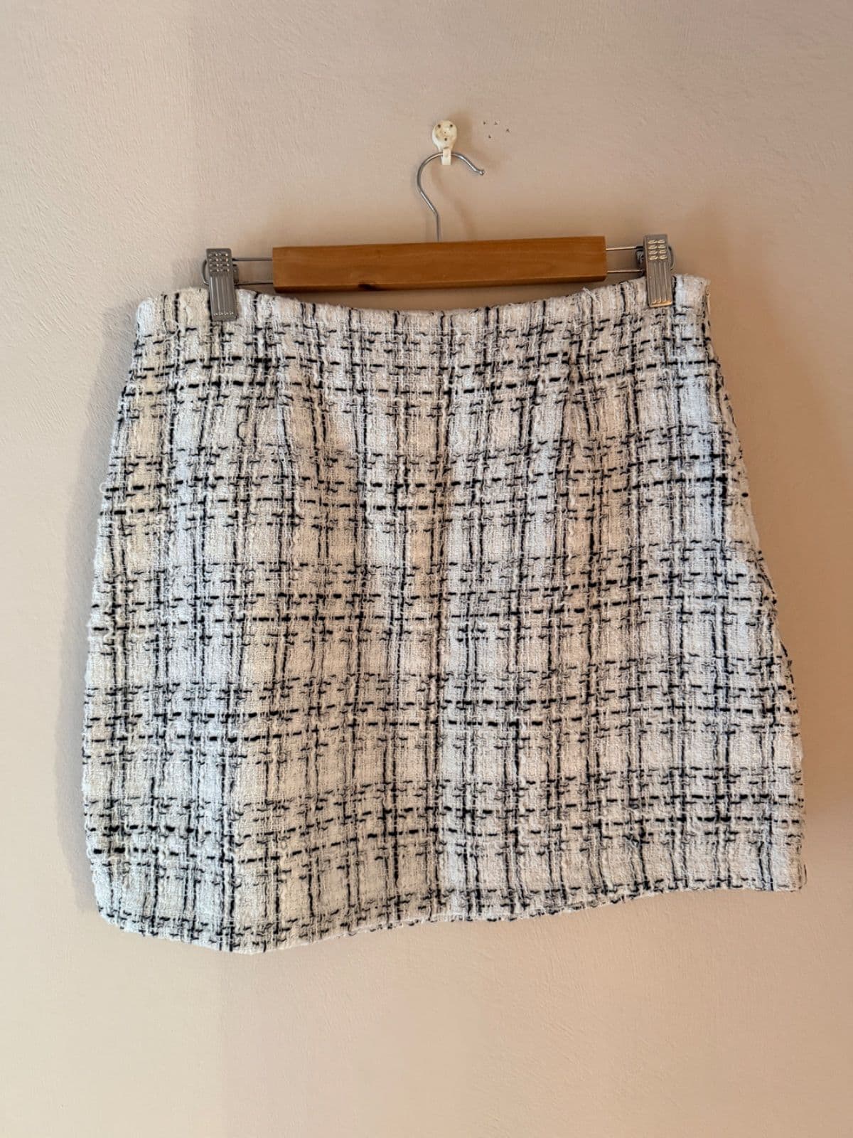 Black and white skirt