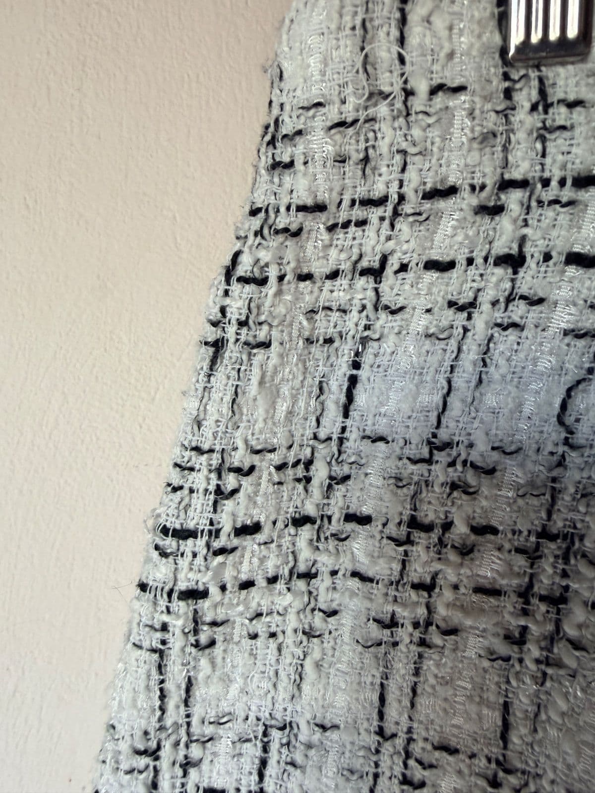 Black and white skirt
