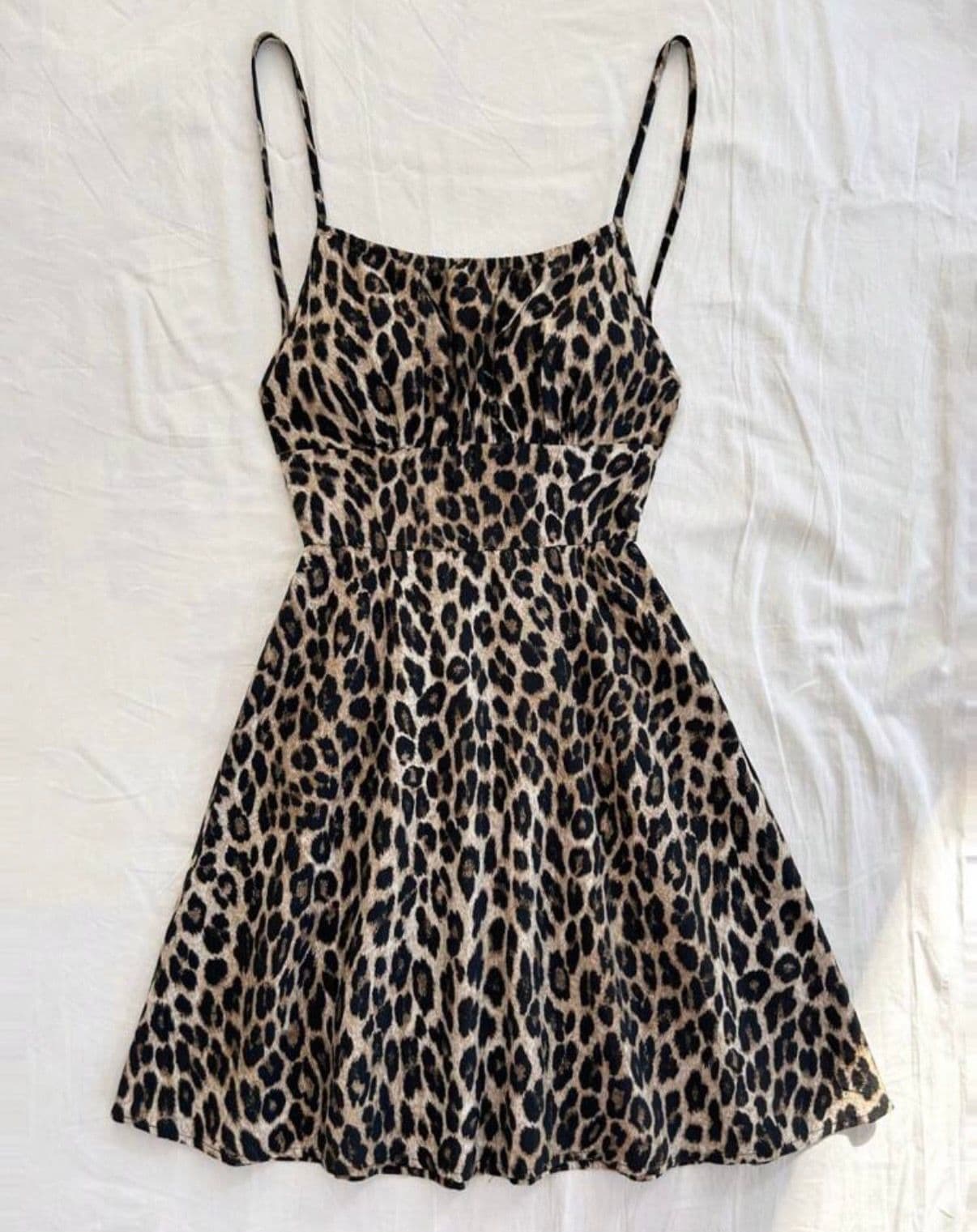Animal print dress