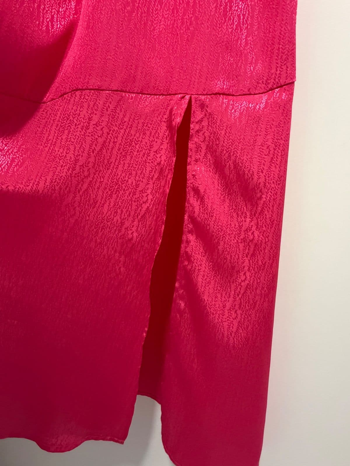 Pink Midi Dress with Braided Straps – NEXT