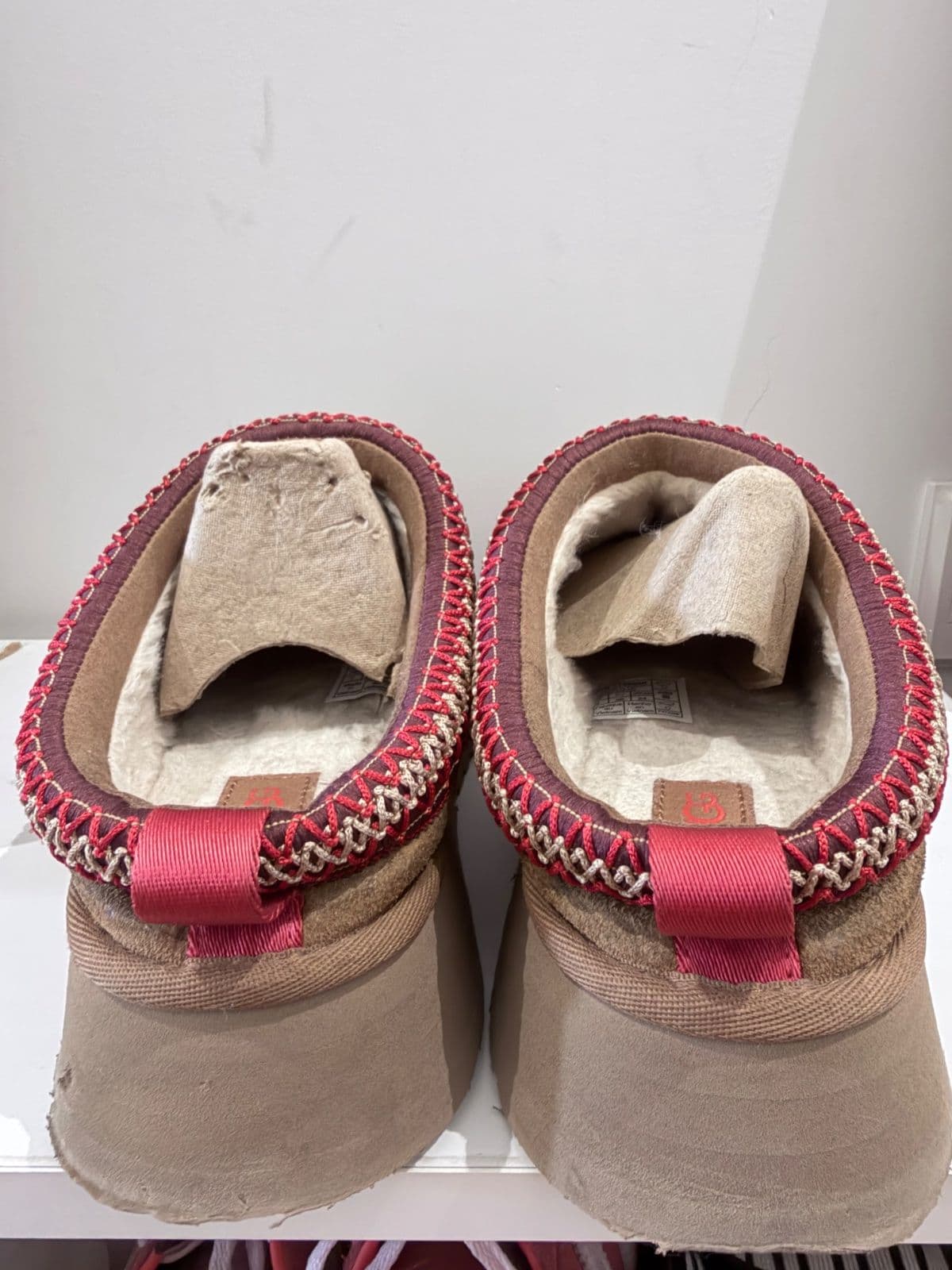 Uggs classic ultra mini chestnut colour